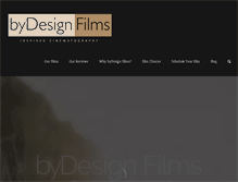 Tablet Screenshot of bydesignfilms.com